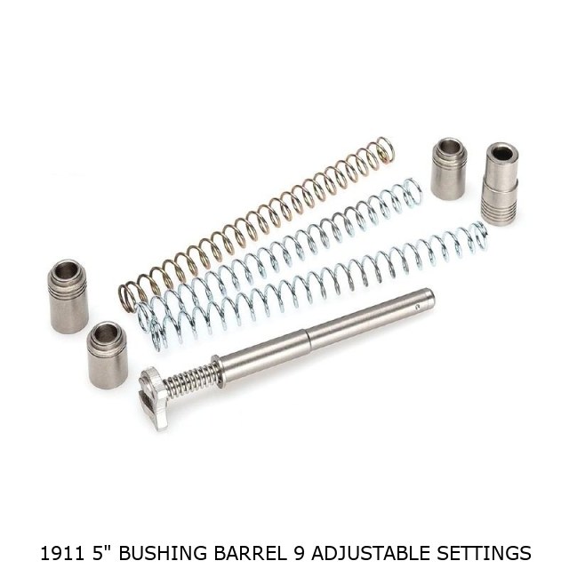 1911 5" Bushing Barrel 9 Adjustable Settings