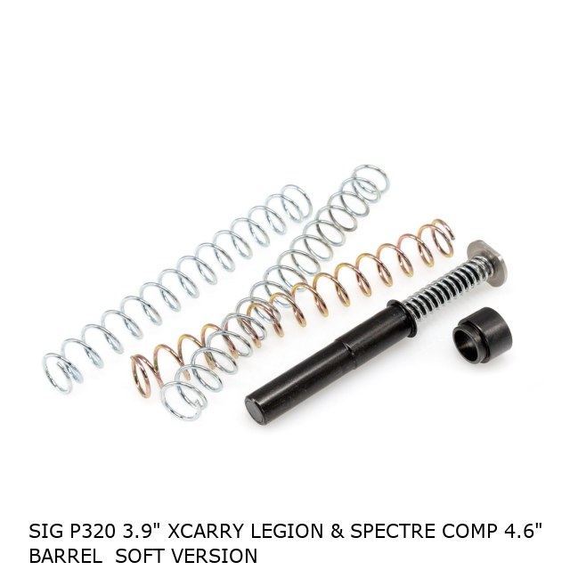 SIG P320 3.9" XCarry Legion & Spectre Comp 4.6" Barrel  Soft Version