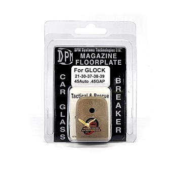DPM Magazine Floorplate/Glass Breaker for Glock 21-30-37-38-39 .45 Auto-.45 G.A.P. Polymer Dark Earth -  DPM Magazine Floorplate/Glass Breaker for Glock 21-30-37-38-39 .45 Auto-.45 G.A.P. Polymer Dark Earth -