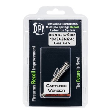 DPM "CAPTURED" RECOIL SYSTEM for Gens 4 - 5 Glock Models: 19-19X-23-32-45-47  -  DPM "CAPTURED" RECOIL SYSTEM for Gens 4 - 5 Glock Models: 19-19X-23-32-45-47  -