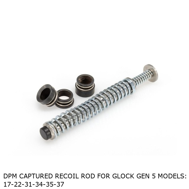 DPM CAPTURED Recoil Rod for Glock Gen 5 models: 17-22-31-34-35-37