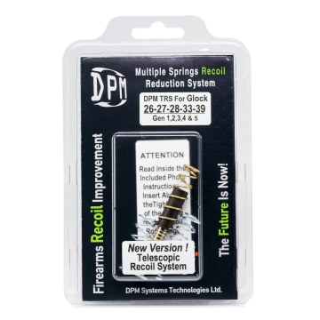 DPM Telescopic Recoil System for Glock models: 26-27-28-33-39 Gens 1-5  - 