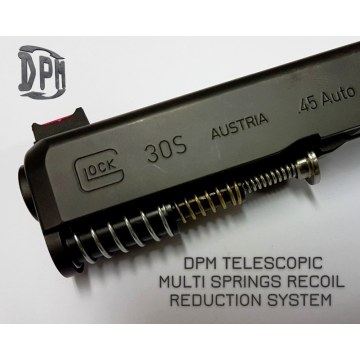 DPM Telescopic Recoil System for Glock models: 29-30-30S-30SF-36 Gens 1-5  - 