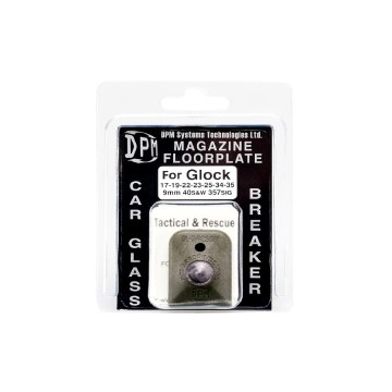 DPM Magazine Floorplate/Glass Breaker for Glock 17-19-22 All Gens Polymer Olive Green - 