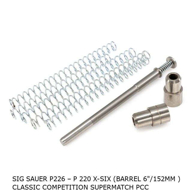Sig Sauer P226 – P 220 X-Six (Barrel 6"/152mm ) Classic Competition Supermatch PCC
