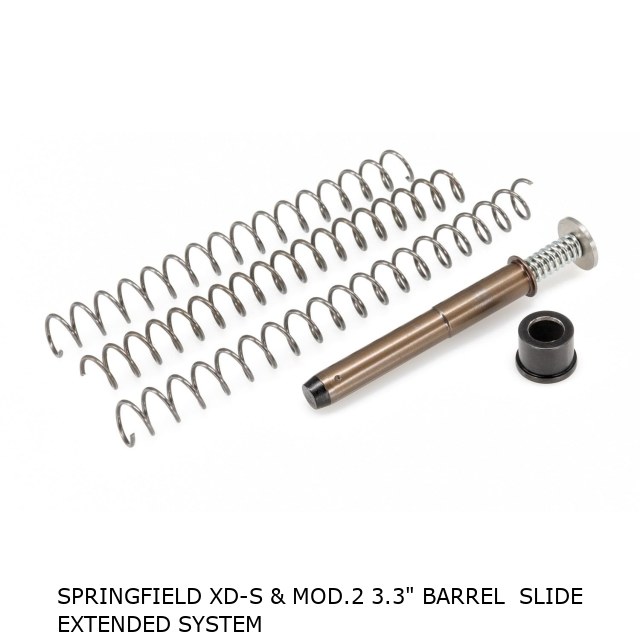 Springfield XD-S & MOD.2 3.3" Barrel  Slide Extended System