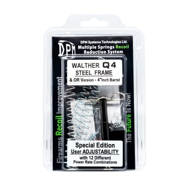 Walther Q4 Steel Frame (TAC/M2, OR) 4" Inch. Barrel - Open Version - 