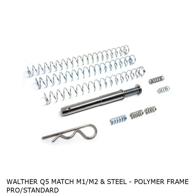 Walther Q5 Match M1/M2 & Steel - Polymer Frame Pro/Standard