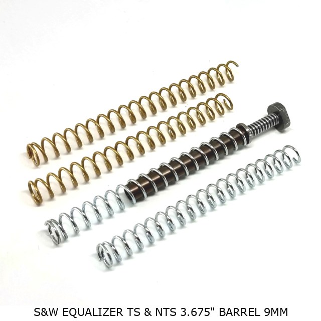S&W EQUALIZER TS & NTS 3.675" Barrel 9mm
