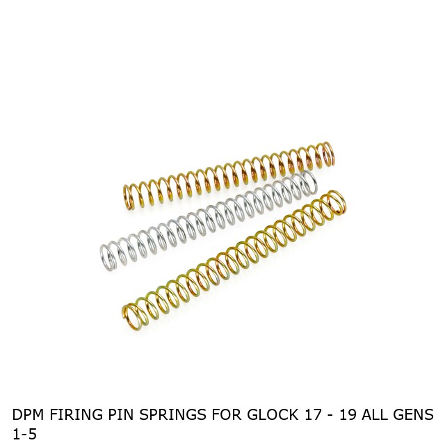 DPM Firing Pin Springs for Glock 17 - 19 All Gens 1-5