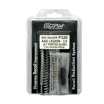 SIG SAUER P320 AXG LEGION 3.9" PORTED SLIDE 4.7"  - 